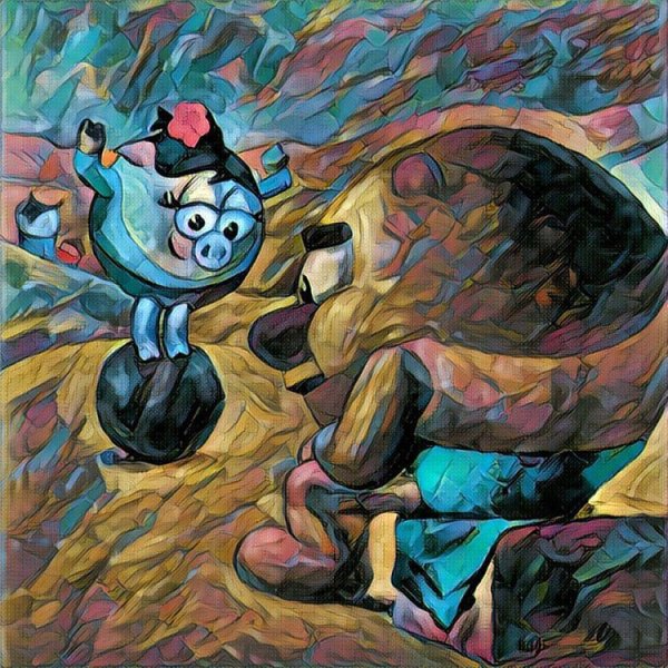 Известные картины со Смешариками