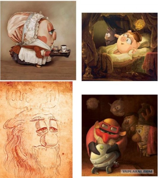 Смешарики картинная галерея