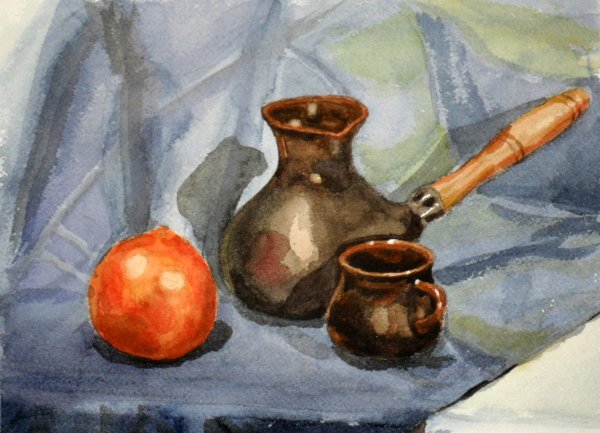 Этюд натюрморта