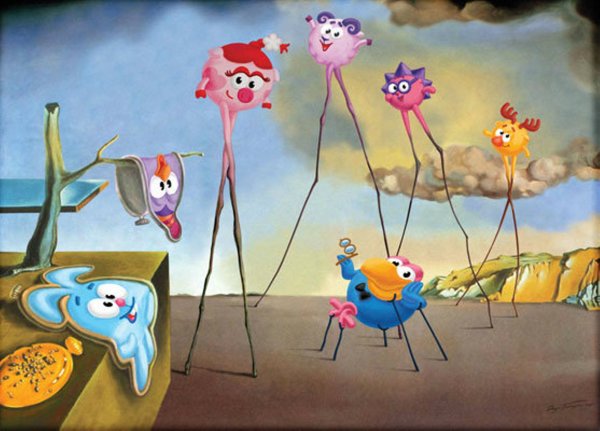 Смешарики Нюша Мона Лиза