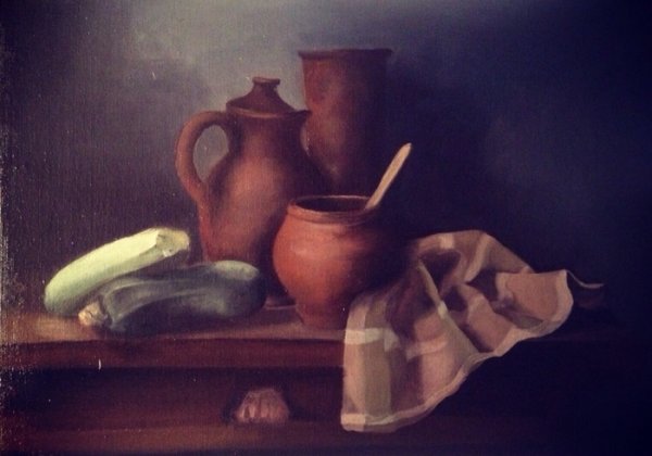 Натюрморт из предметов быта