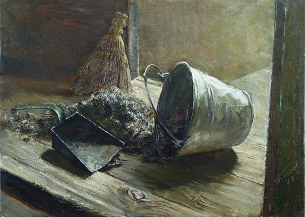 Ведро живопись