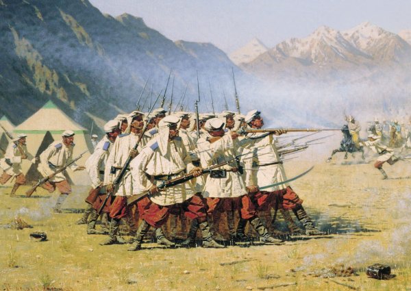 Василий Васильевич Верещагин нападают врасплох