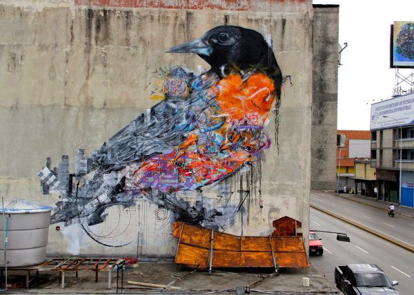 Художник стрит арт Артур Кашук