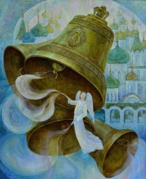 Колокола, колокольный звон живопись