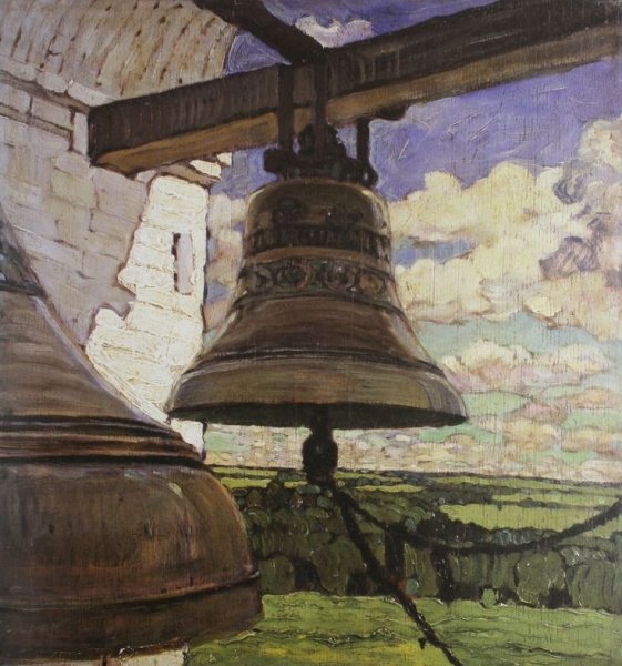 Колокольня живопись