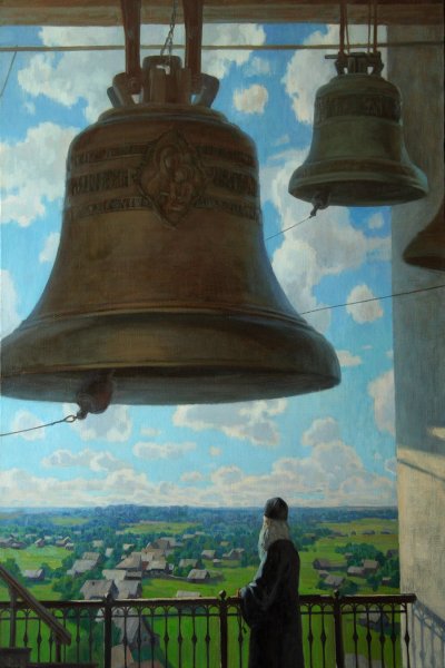 Калязин колокольня в живописи