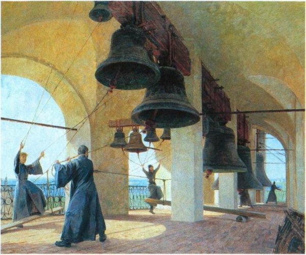 Художник / Александр Егоров "на колокольне"