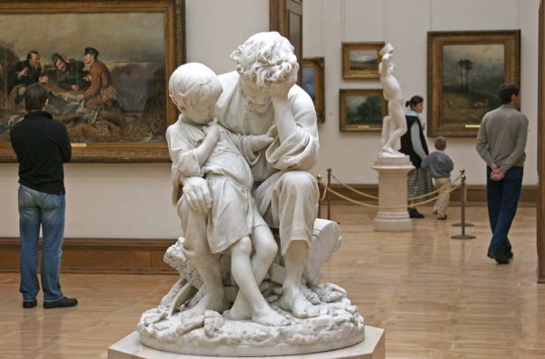 Скульптура Чижова Третьяковская галерея