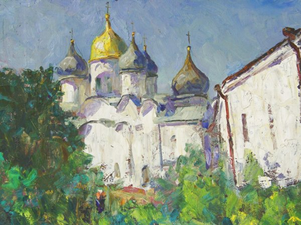 Храмы Великого Новгорода в живописи