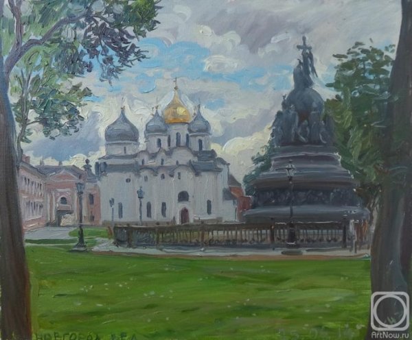 Великий Новгород Кремль картина