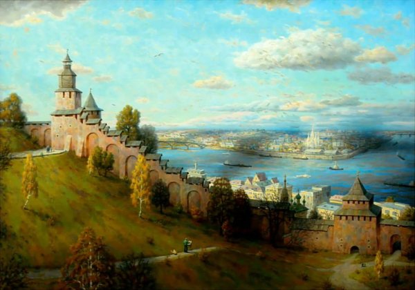 Великий Новгород картины художников