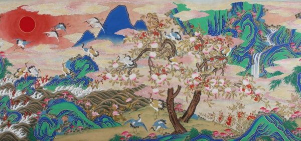 Корейская живопись Чосон Минхва