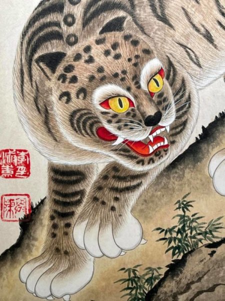 Корейская живопись Чосон птицы