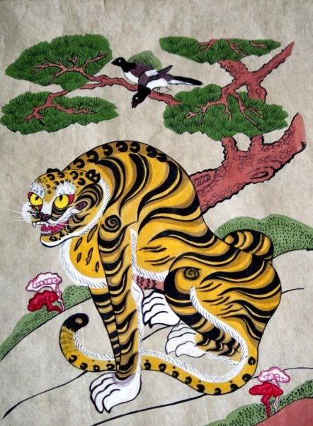 Корейская живопись Чосон Минхва