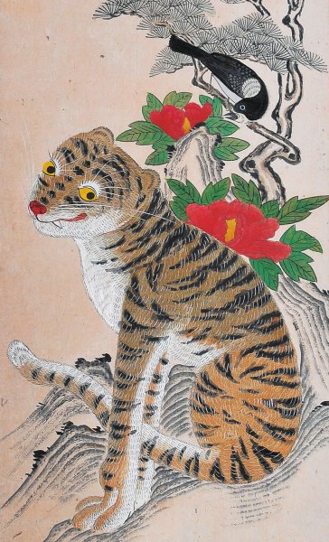 Корейская живопись Минхва