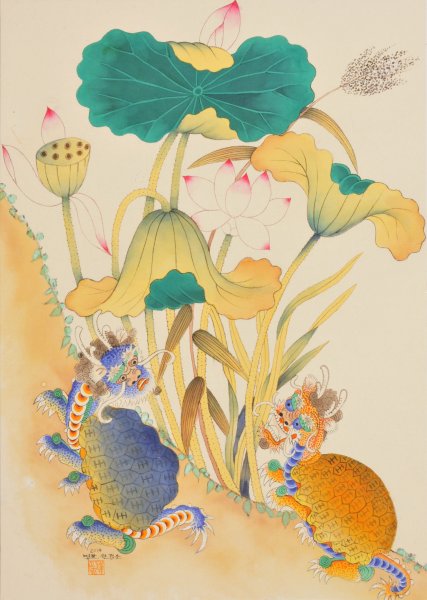 Со Гон им живопись Минхва