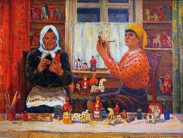 Алексей храмов дымковские мастерицы