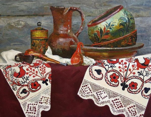 Хохлома натюрморт