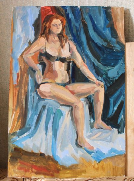 Фигура человека живопись