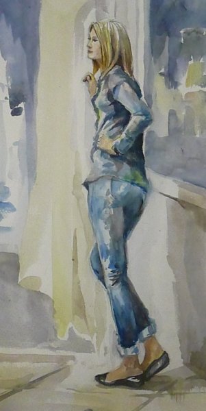 Фигура человека с натуры