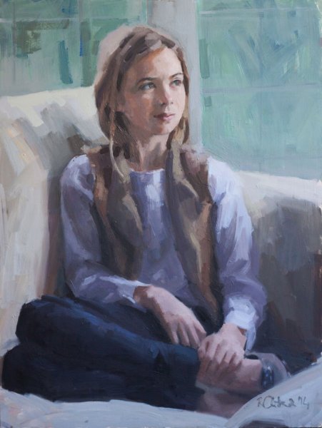 Зарисовка мужской фигуры