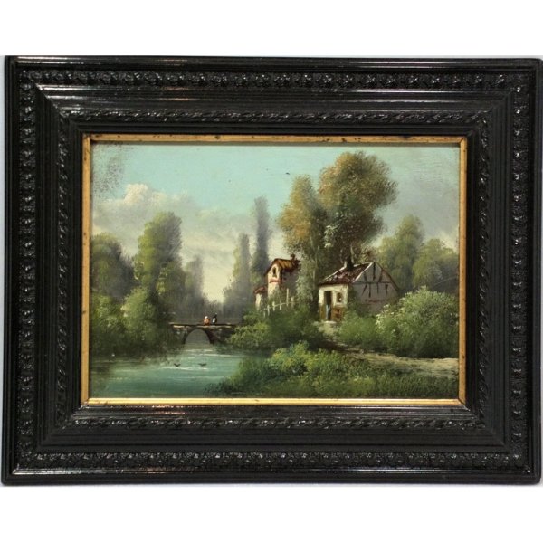 Антиквариат живопись пейзаж