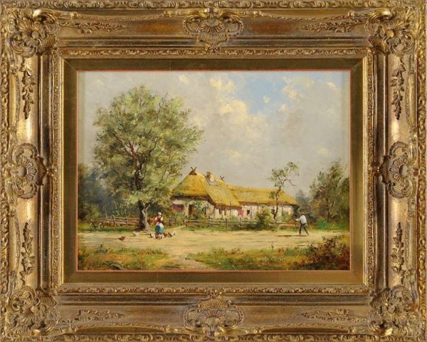 Антикварные картины из Европы