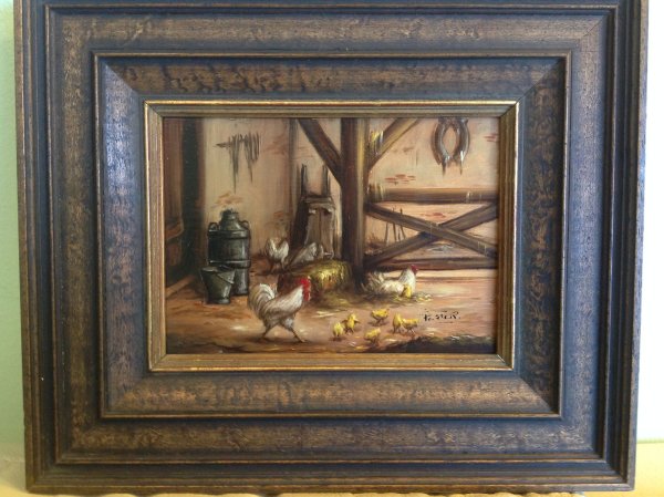 Антикварная живопись