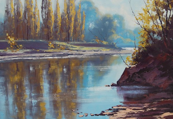 Грэм Геркен художник картины осени