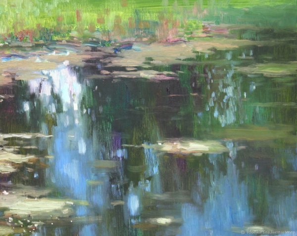 Картины с отражением в воде