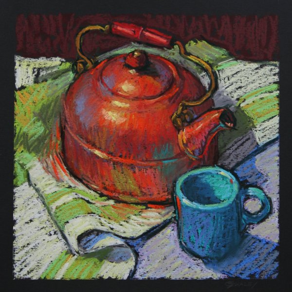 Sara Qualey натюрморт пастелью