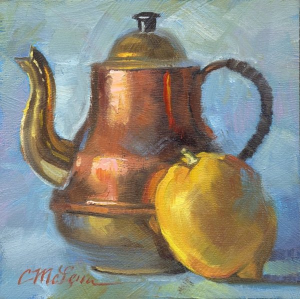 Чайник живопись