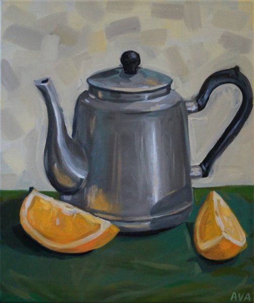 Чайник живопись