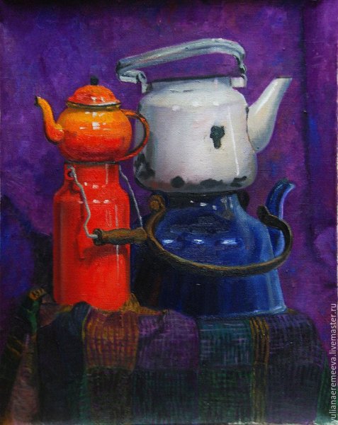 Чайник живопись