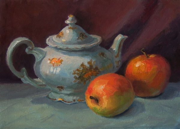 Чайник живопись