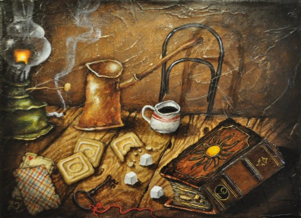 Кофейный натюрморт в живописи