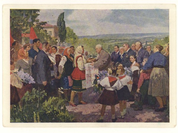 Живопись Хрущев на Алтае