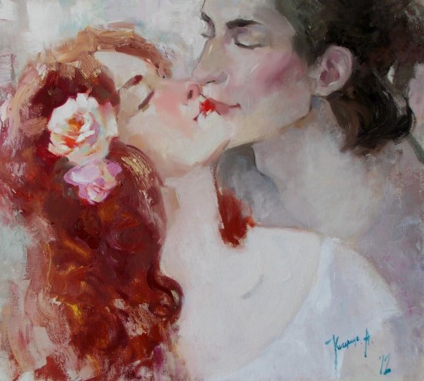 Поцелуй в живописи