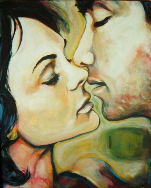 Поцелуй в живописи