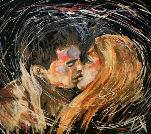 Любовь в современной живописи