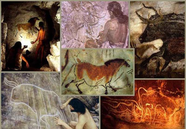 Кроманьонец наскальное искусство