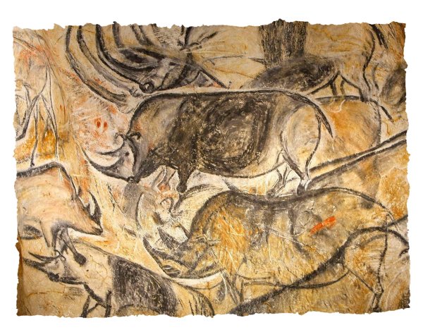 Наскальная живопись кармальенцев