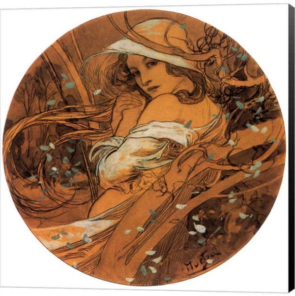 Альфонс Муха натурщицы