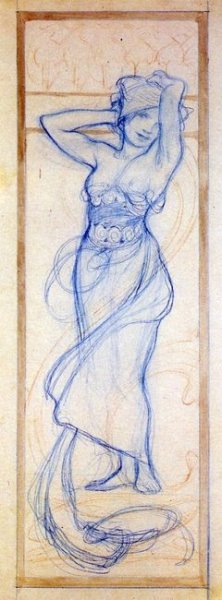 Альфонс Муха Модерн в архитектуре