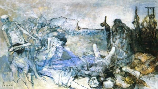 Жан Жансем картины геноцид