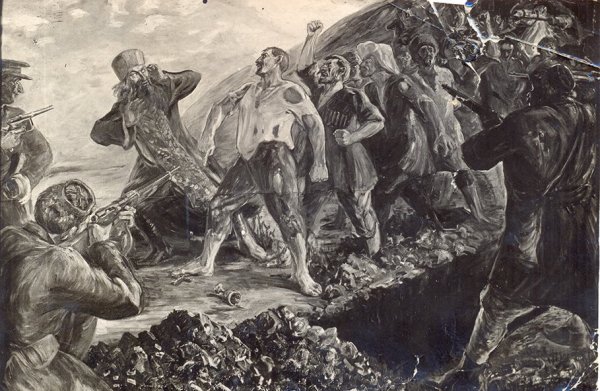 Графика на тему геноцид