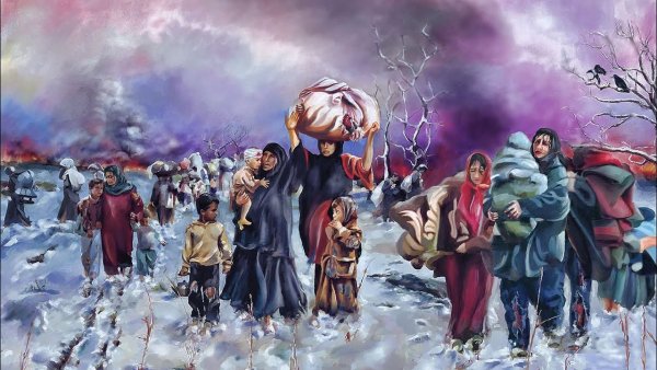 Армянский геноцид 1915 живопись