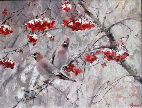 Художник Родионова Светлана Александровна зима
