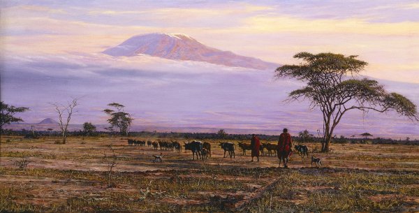 Картины Африка Килиманджаро